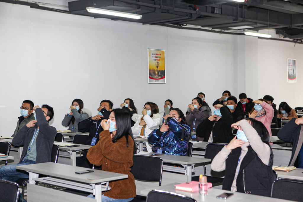 "Care for health, epidemic prevention peer" knowledge lecture